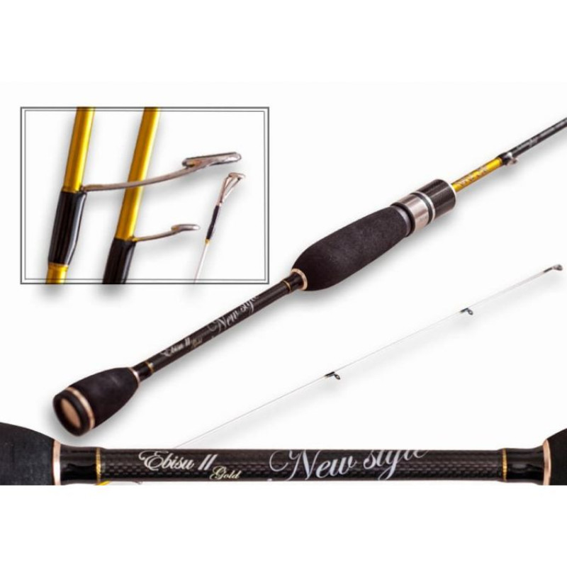 Удилище спиннинговое CRAZY FISH Ebisu II Gold 198cm 0,6-5g (85g) Удилище спиннинговое CRAZY FISH Ebisu II Gold 198cm 0,6-5g (85g)